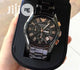 GOOD WATCH-Emporio Armani Men's ARg450 Black Chronograph Dial Watch