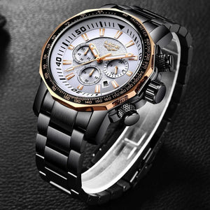 GOOD WATCH-Simple Watches For Men's Quartz Stainless Steel|| Chronograph Men’s Watch – 043