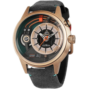 GOOD WATCH-The Electric Cazino Rose Gold Green