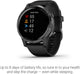 GOOD WATCH-Vivoactive 4, GPS Smartwatch, Features Music, Body Energy Monitoring, Animated Workouts, Pulse Ox Sensors and More, Black