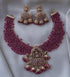 Rani Maroon Necklace set