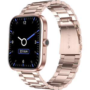 GW-Encore redefines smart wearables with its stunning 46.5mm (1.83" inch) screen display, 240x280 PPI resolution, Bluetooth calling, and its bold stainless steel design.