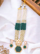 Emerald Dhruvika Kundan Jewellery Set