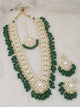 Emerald Gracia Kundan Jewellery Set