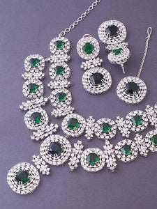 Emerald Teresa Zirconia Jewellery Set