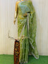 Namisha Green Chiffon Saree