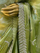 Namisha Green Chiffon Saree