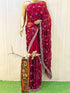 Namisha Maroon Chiffon Saree