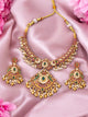 Multicolor Madhava Antique Jewellery Set - New Arrival