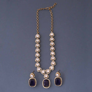 Purple Franziska Victorian Jewellery Set - New Arrival