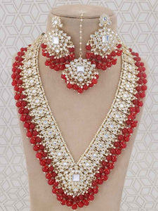 Red Gracia Jewellery Set