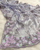 Description : Soft pure organza jimmychu saree