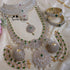 Green Rose gold Necklace Full set chocker