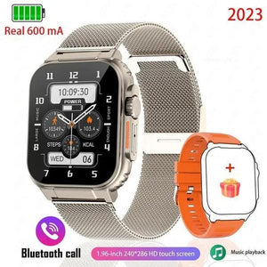 CBC Lige 600mAh Smart Watch Ultra Watch Men Bluetooth Call(Answer/Make Call)