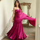 PINK PLEATED SAREE