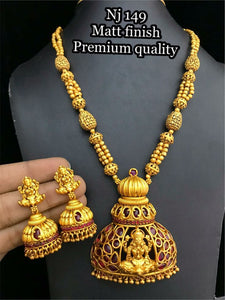 Gold Finished Necklace set