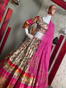 Traditional Wear Digital Print Designer Heavy Lehenga Choli Set