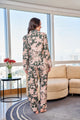 Green Printed Full sleeves Cotton Night suit