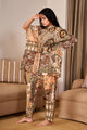 Brown Kaftan Set