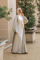 Saya Balloon Sleeve Abaya - Mint