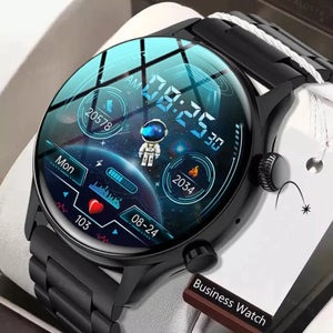 GOOD WATCH-New NFC Smartwatch Men HD Screen Always On Display Bluetooth