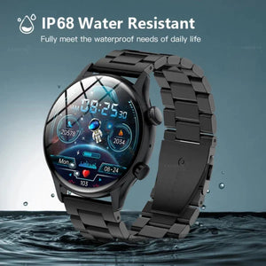 GOOD WATCH-New NFC Smartwatch Men HD Screen Always On Display Bluetooth