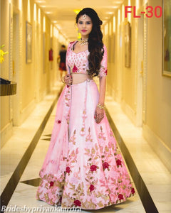 Pink Majesty Semi-Stitched Lehenga Choli With Dupatta