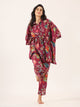 Rosewood Cotton Kaftan Set