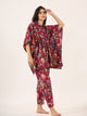 Rosewood Cotton Kaftan Set