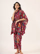 Rosewood Cotton Kaftan Set