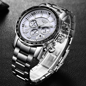 GOOD WATCH-Simple Watches For Men's Quartz Stainless Steel|| Chronograph Men’s Watch – 043