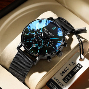 JUBNU TIME-WATERPROOF MILITARY ANALOG WATCH || Chronograph Men’s Watch-010101010